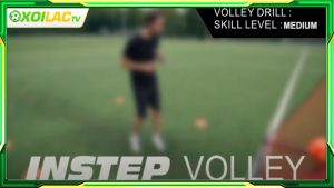Kỹ thuật Instep Volley là gì?